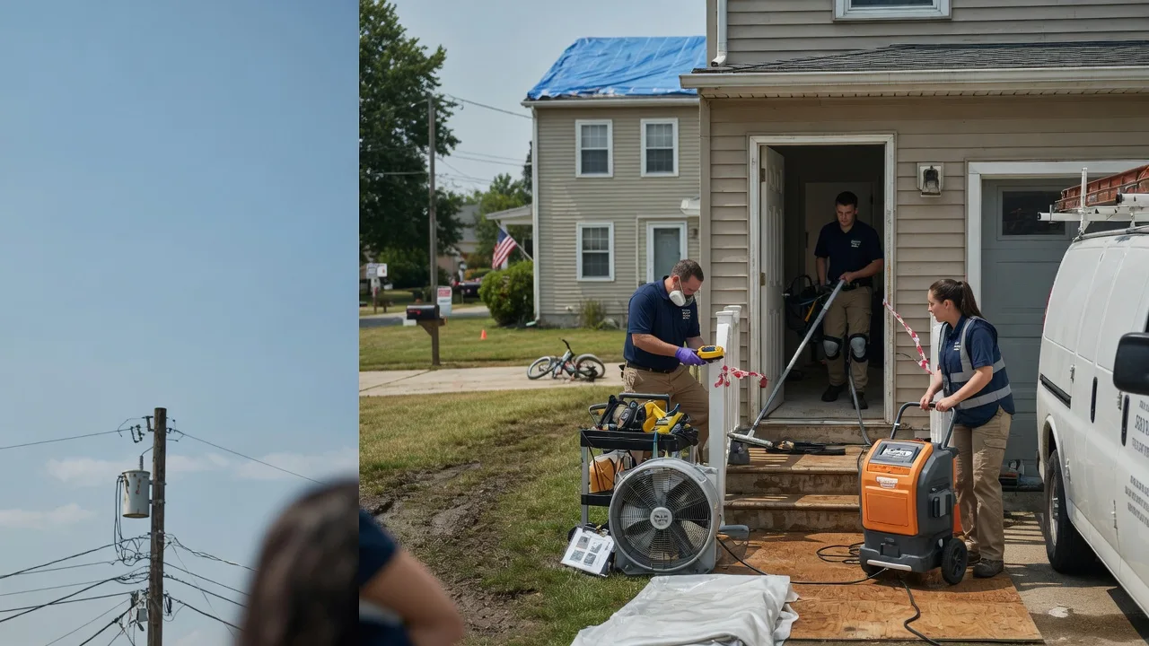 Water Damage Repair in Providence, NC near me